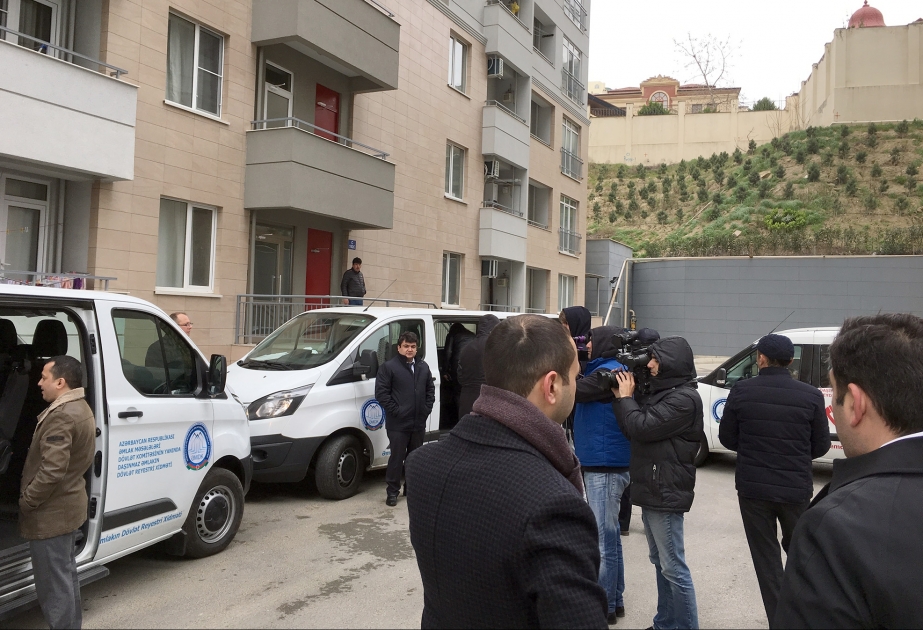 Bakıda daha bir yeni inşa edilmiş yaşayış kompleksindəki mənzillər tam olaraq çıxarışla təmin edilib