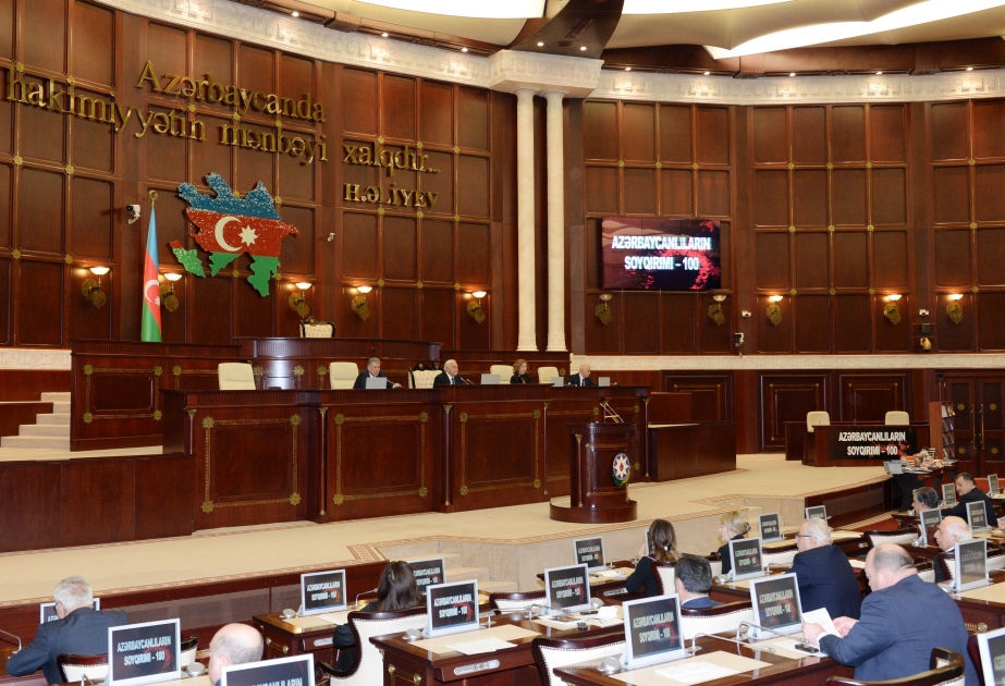 Milli Majlis holds special session on centenary of March 31 Genocide