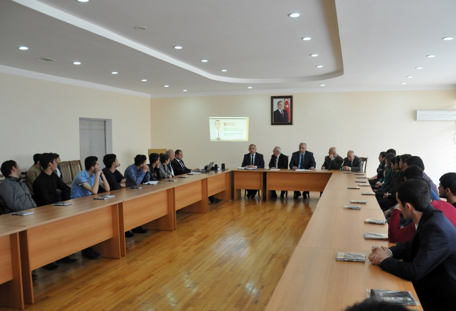 Masallıda ilk dəfə səs verəcək gənclərlə görüş