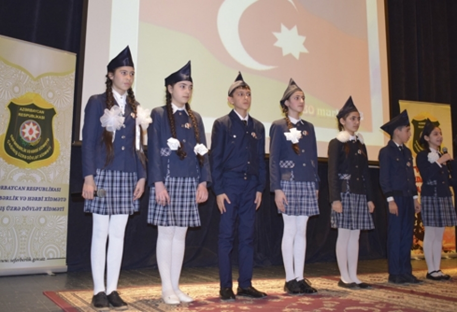 Şabran rayonunda “Vətənin müdafiəsinə hazıram!” adlı tədbir keçirilib
