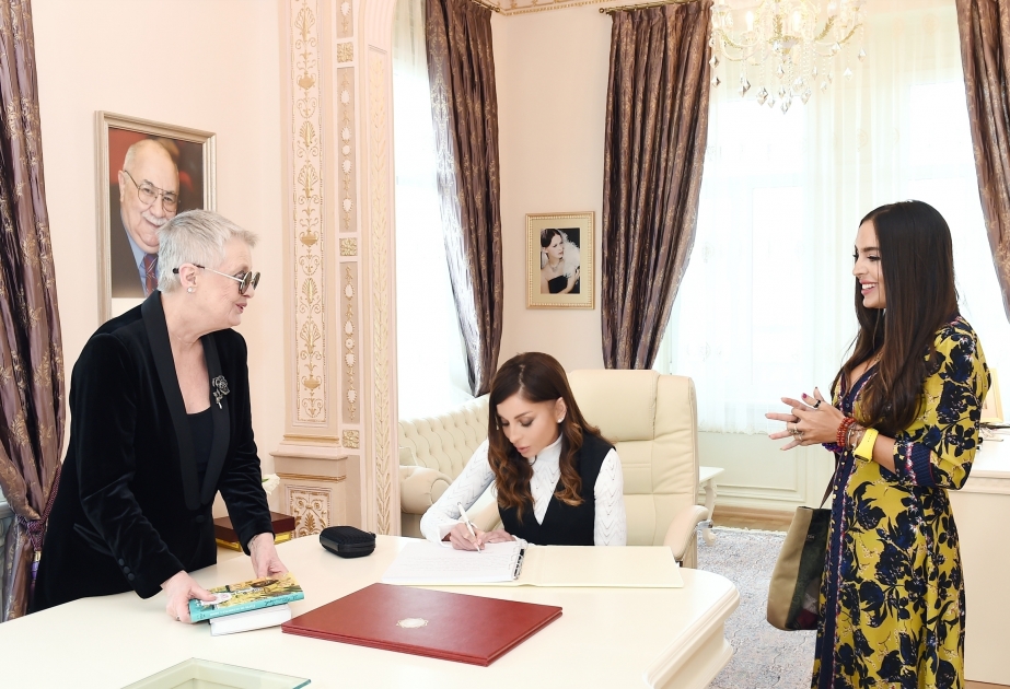 La première vice-présidente Mehriban Aliyeva a participé à la cérémonie d’inauguration du Centre créatif Magsoud Ibrahimbeyov