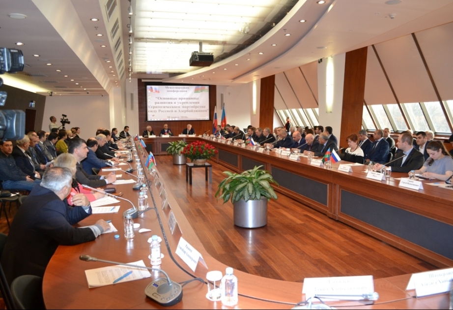 Moskvada Rusiya-Azərbaycan strateji tərəfdaşlığının inkişafına dair beynəlxalq konfrans keçirilib