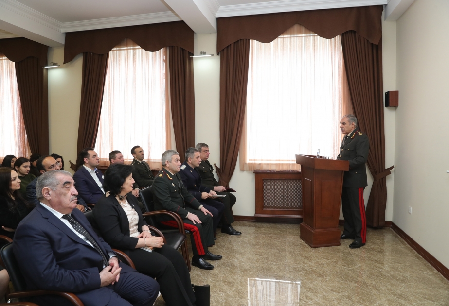 Azərbayсanlıların soyqırımının 100-сü ildönümü ilə bağlı Hərbi Prokurorluqda elmi-praktik konfrans keçirilib
