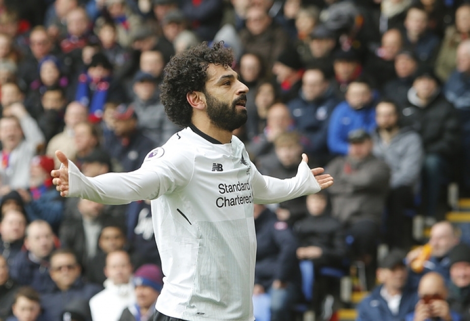 Misirli futbolçu Salah İngiltərə çempionatında Ronaldu və van Persinin rekordunu təkrarlayıb