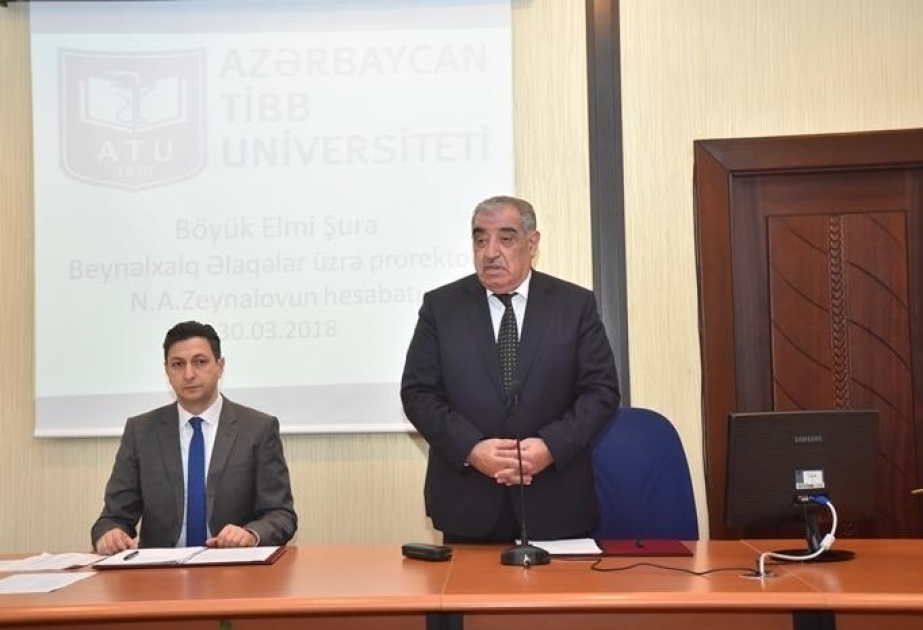 Azərbaycan Tibb Universitetinə qəbul olunan xarici tələbələrin sayında kəskin artım var