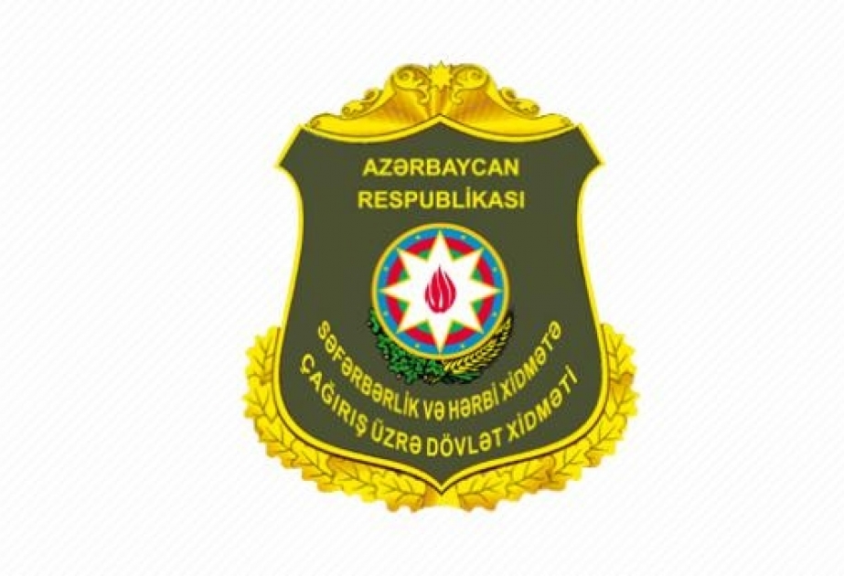 Səfərbərlik və Hərbi Xidmətə Çağırış üzrə Dövlət Xidməti rəsm müsabiqəsi elan edib