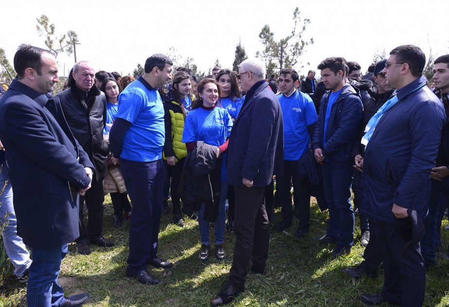 Kəlbəcər şəhidlərinin xatirəsinə həsr olunmuş aksiyada 500-ə yaxın ağac əkilib