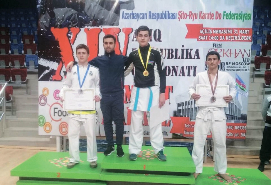 Naxçıvanlı karateçilər çempionatlarda üç qızıl medal qazanıblar