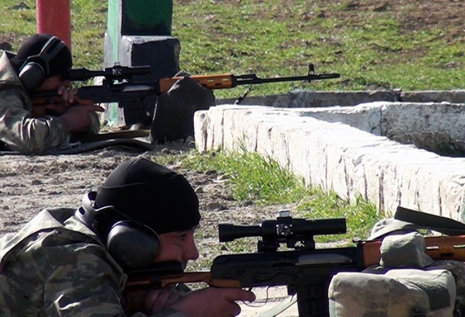 “Ən yaxşı snayper” adı uğrunda yarış keçirilib