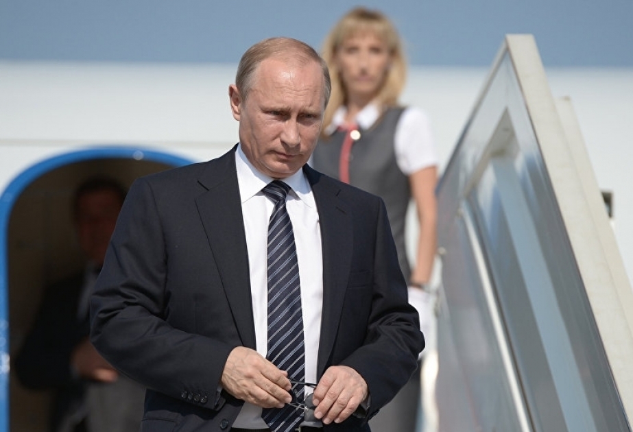 Rusiya Prezidenti Vladimir Putin Ankaraya gəlib VİDEO