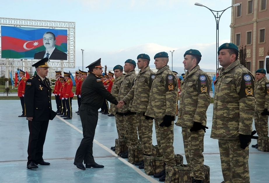 Azerbaijani peacekeepers sent to Afghanistan