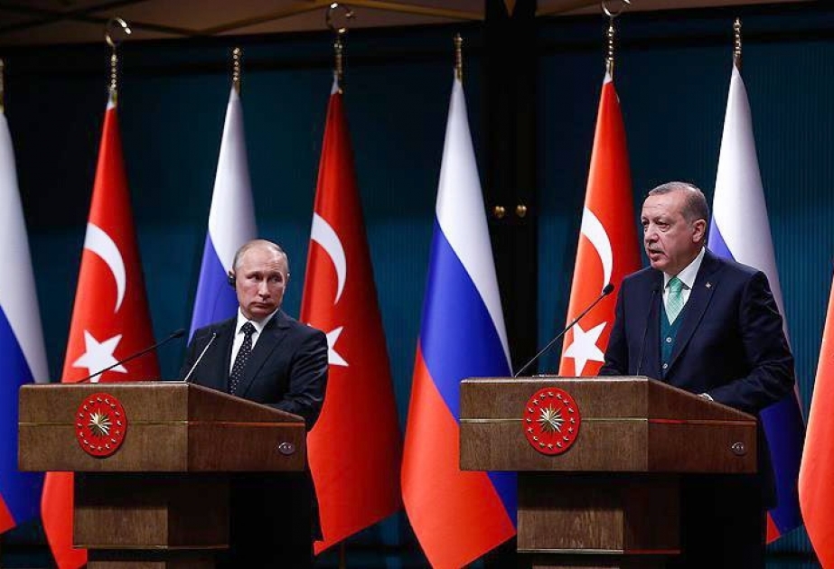 Prezidentlər Rəcəb Tayyib Ərdoğan və Vladimir Putin birgə mətbuat konfransı keçiriblər