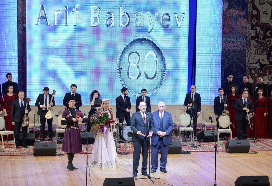 Xalq Artisti Arif Babayevin 80 illik yubileyi qeyd edilib