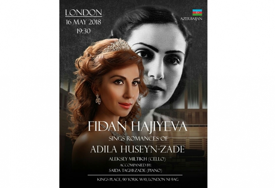 Fidan Hacıyeva Londonda bəstəkar Ədilə Hüseynzadənin romanslarını ifa edəcək