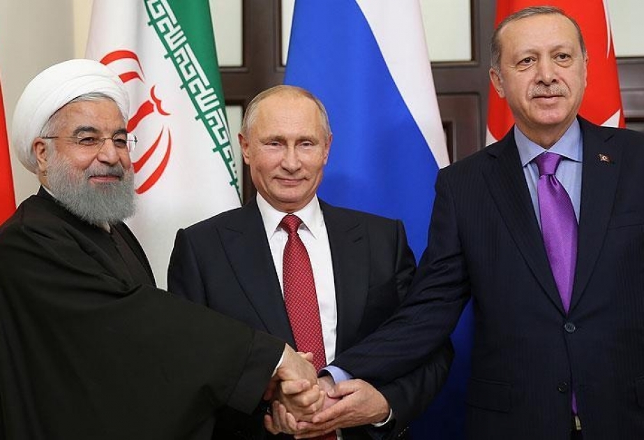 Bu gün Ankarada Türkiyə, Rusiya və İran prezidentlərinin üçtərəfli görüşü keçiriləcək