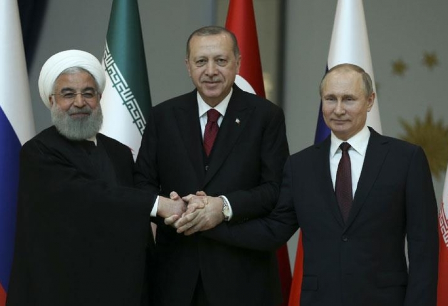 Türkiyə, Rusiya və İran prezidentləri Ankarada Suriya böhranını müzakirə edirlər