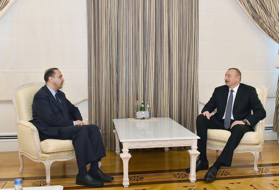 Entretien du président Ilham Aliyev avec le ministre d’Etat jordanien pour les affaires médiatiques et la communication VIDEO