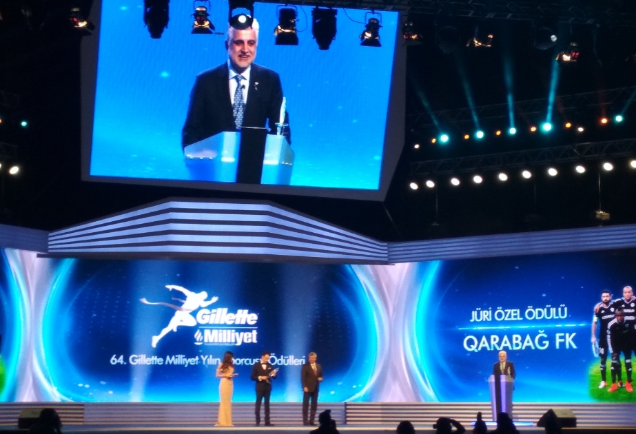 Ağdamın “Qarabağ” futbol klubu Türkiyədə xüsusi mükafatla təltif edilib  VİDEO