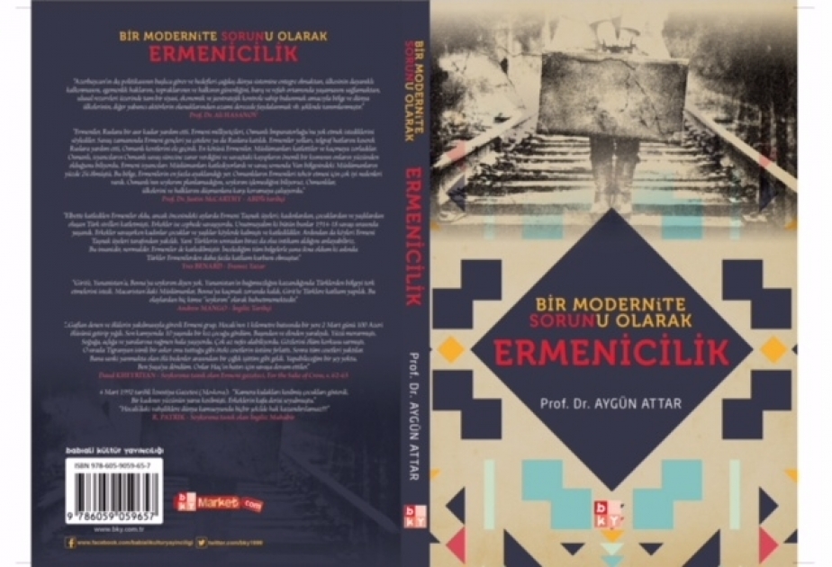 Professor Aygün Əttarın “Erməniçilik müasir dövrün böyük problemi kimi” monoqrafiyası çapdan çıxıb