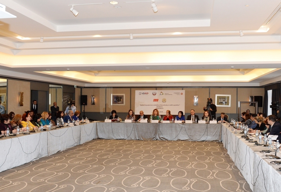 “Qadın hüquqlarının müdafiəsi: beynəlxalq və milli aspektlər” kitabının təqdimatı olub