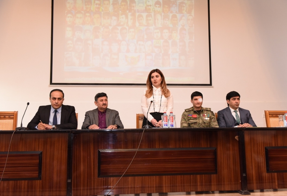 Azərbaycan Dillər Universitetində Aprel döyüşlərinin ildönümü qeyd olunub