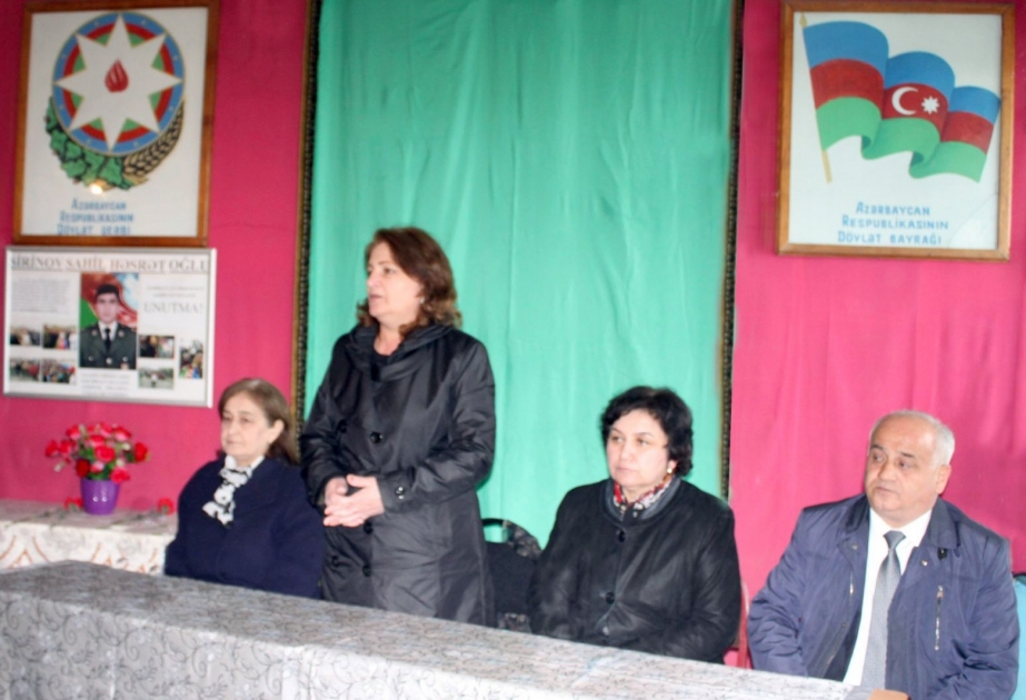 Qəbələdə Aprel şəhidi Sahil Şirinovun xatirəsi yad edilib
