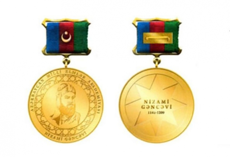 İki alim “Azərbaycan Respublikasının Nizami Gəncəvi adına Qızıl medalı”na layiq görülüb