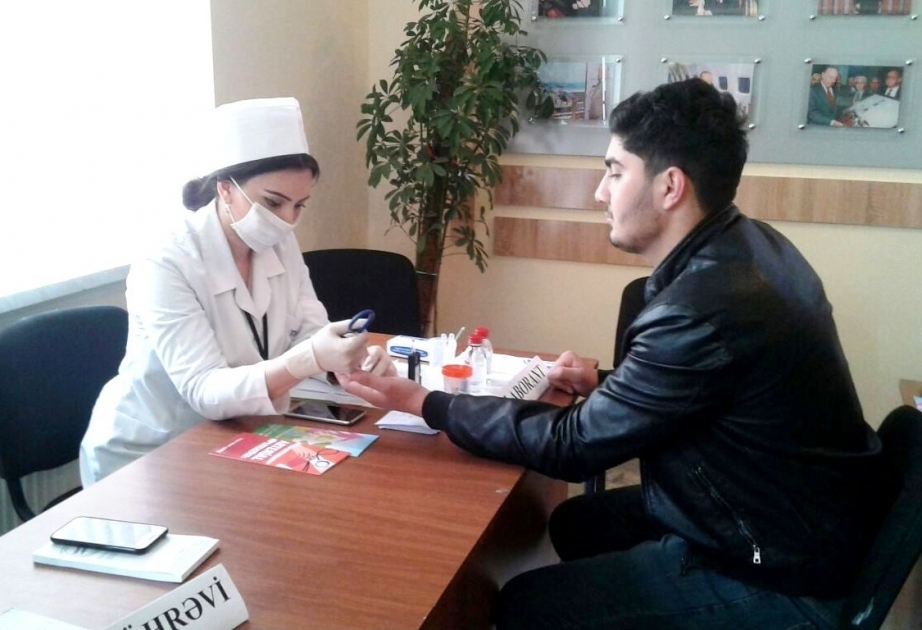 Azərbaycan Texnologiya Universitetinin müəllim və tələbə kollektivi tibbi profilaktik müayinədən keçirilib