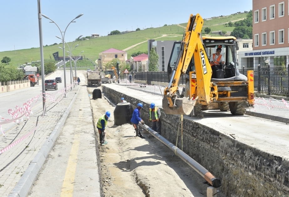 Xızı şəhəri və Altıağac qəsəbəsinin su təchizatı sisteminin yenidən qurulması işləri yekunlaşır