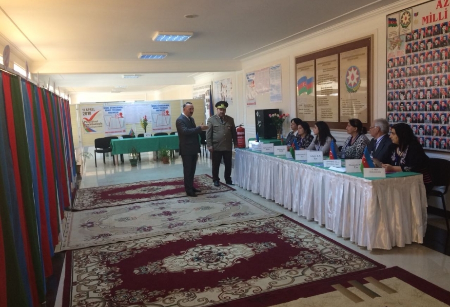 Seçki məntəqələrində yanğına qarşı maarifləndirmə tədbirləri davam etdirilir