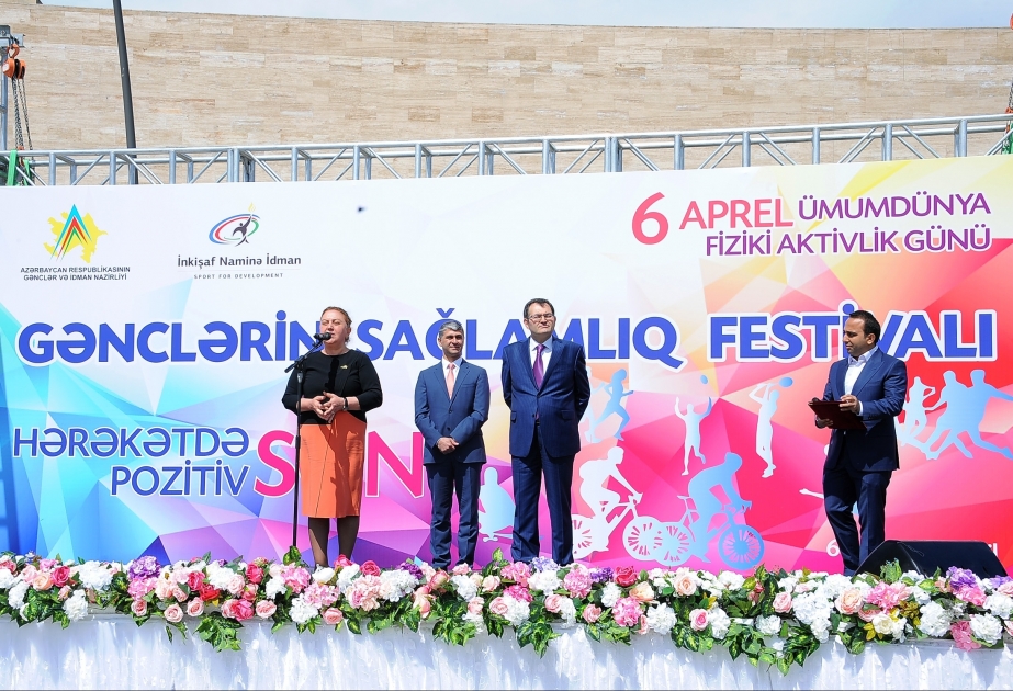 Dənizkənarı Milli Parkda Gənclərin Sağlamlıq Festivalı keçirilib VİDEO