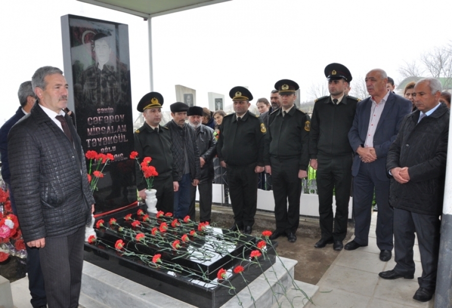 Tovuzda Aprel şəhidinin xatirəsi anılıb