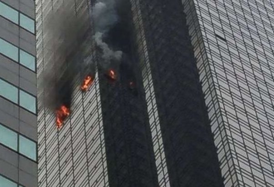 Nyu-Yorkdakı “Trump Tower” binasında yanğın olub