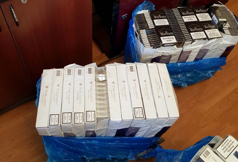 Aksiz markası olmayan siqaretlər müsadirə edilib