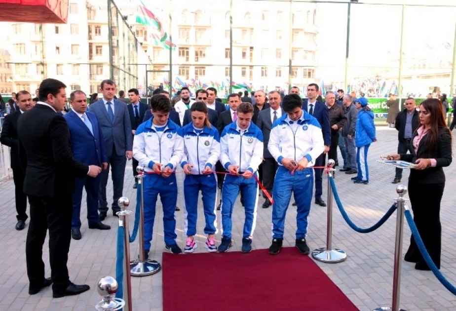 Azərbaycan ağır atletika yığma komandası üçün üzgüçülük kompleksi istifadəyə verilib