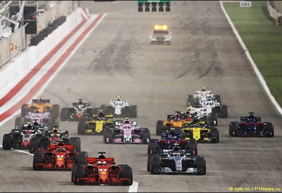 “Ferrari”nin pilotu Sebastyan Fettel Formula 1 Bəhreyn Qran-Prisinin qalibi olub