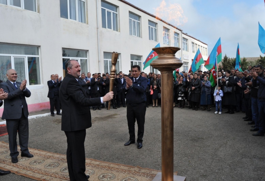 Cəlilabadın Xəlilabad kəndinə təbii qaz verilib