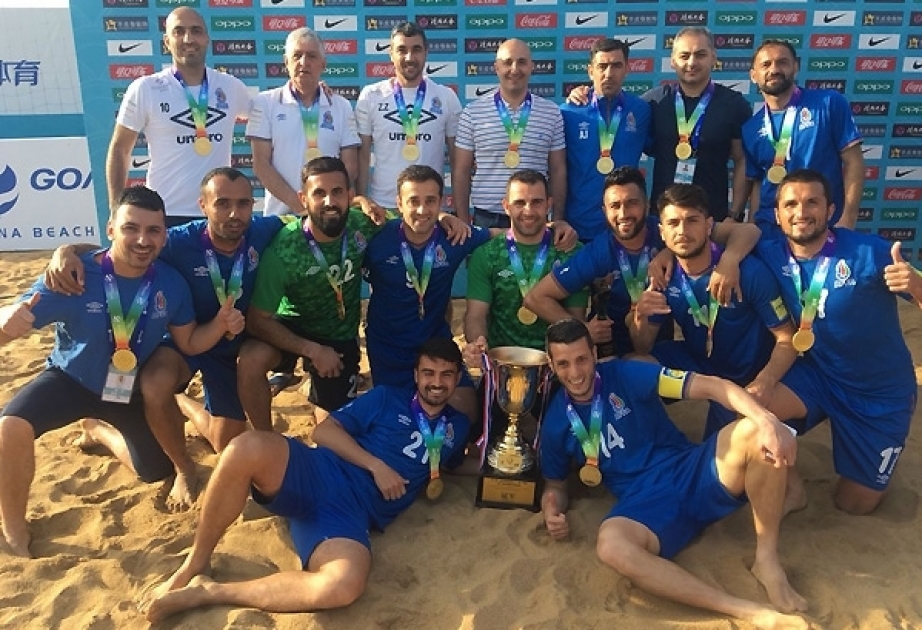 Azerbaijan win 2018 CFA Belt and Road International Beach Soccer Cup