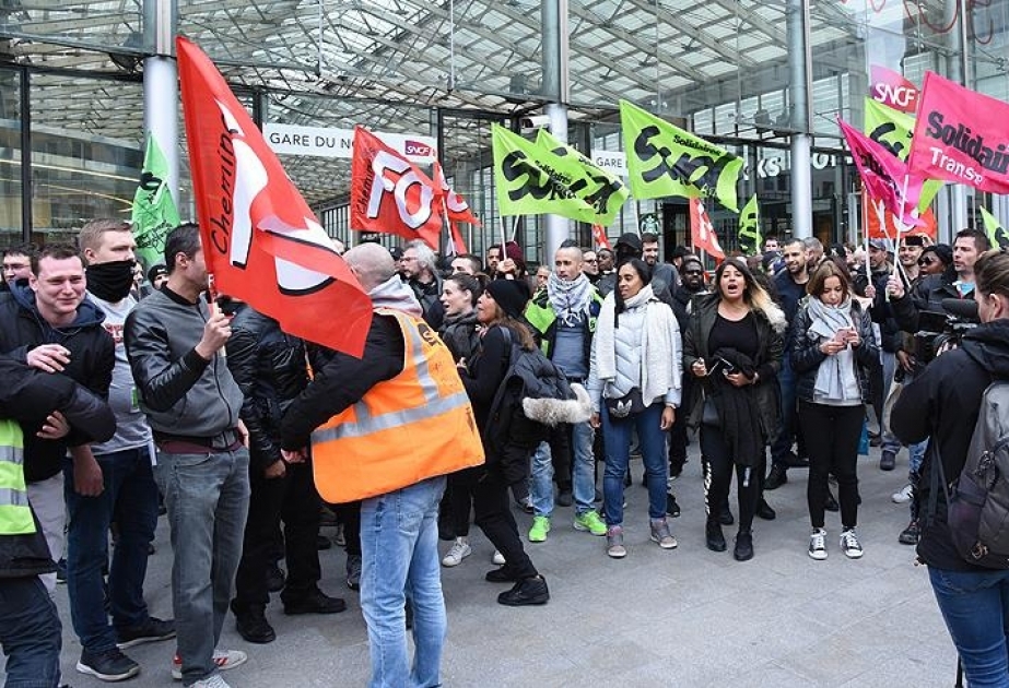 Fransada keçirilən tətil ölkə iqtisadiyyatına xeyli zərər vurub