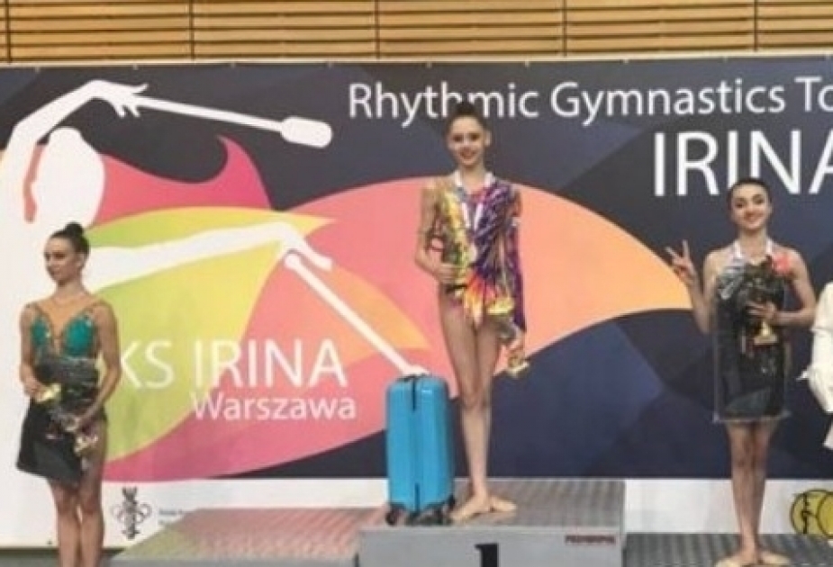 Азербайджанские гимнастики выиграли две медали в турнире “Irina Cup”
