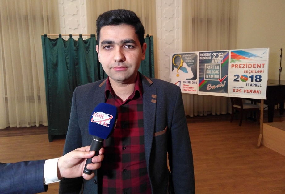 Ukrayna: seçkilərdə ilk dəfə iştirak edən azərbaycanlı tələbənin sevinci