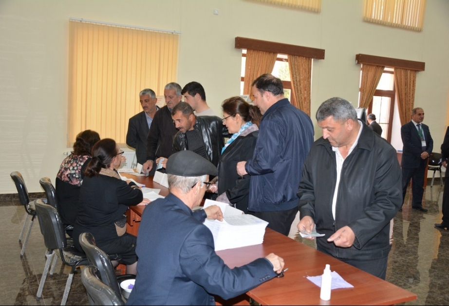 Tərtərli seçicilər öz iradələrini sərbəst və azad şəkildə ifadə edirlər