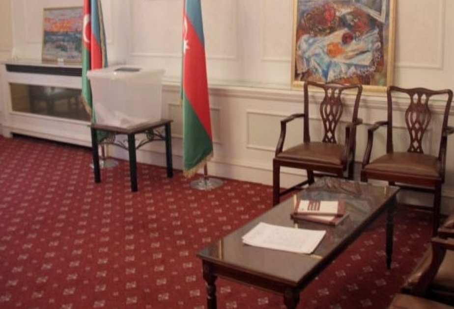 Voting continues in Azerbaijan`s Embassy in London