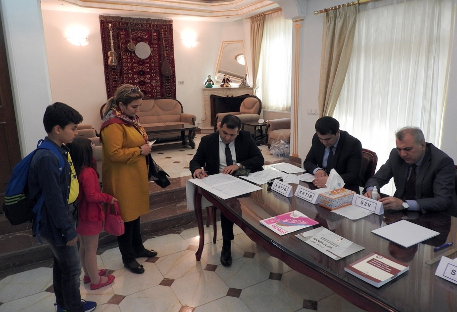 Azərbaycanın İrandakı səfirliyində yaradılmış seçki məntəqəsində səsvermə başa çatıb