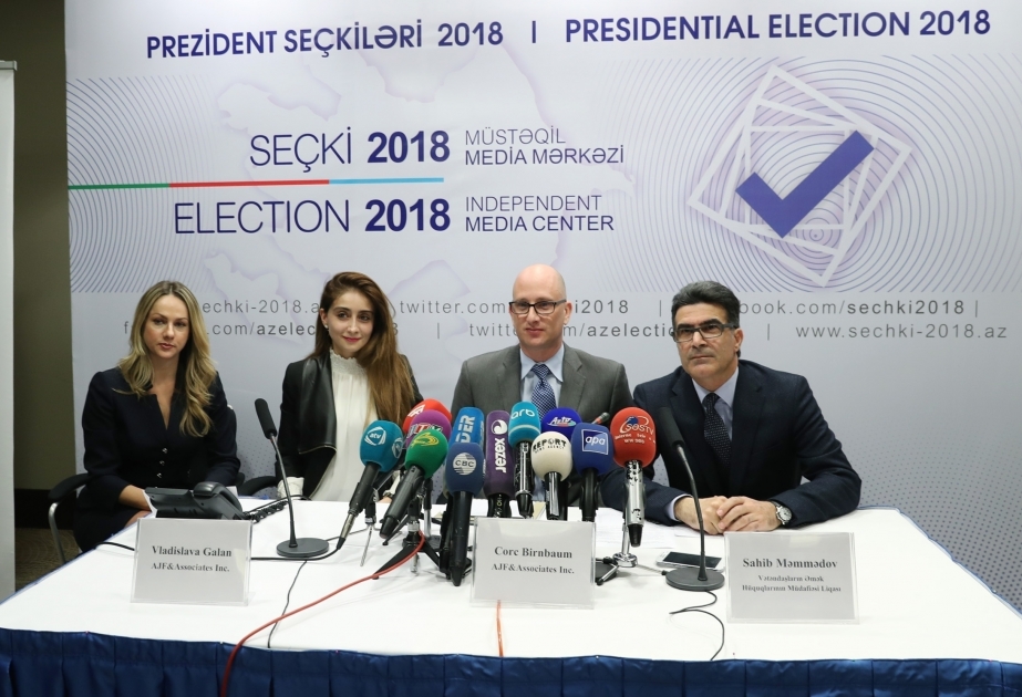 Arthur J. Finkelstein & Associates: Ilham Aliyev gains 85.57% percent of vote in presidential election