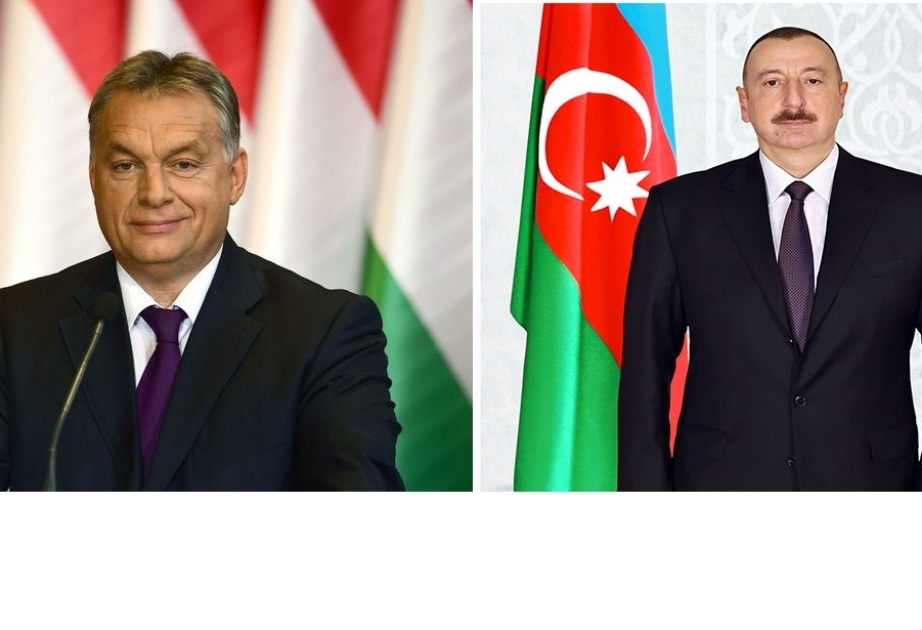 Hungarian Prime Minister Viktor Orban phoned President Ilham Aliyev