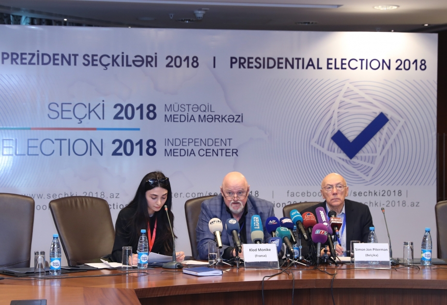 Belçikalı müşahidəçi: Səsvermə ədalətli keçib, seçicilərə heç bir təzyiq olmayıb
