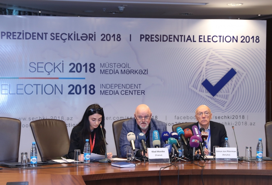 Belgian observer: Presidential election in Azerbaijan was fair, no pressure on voters