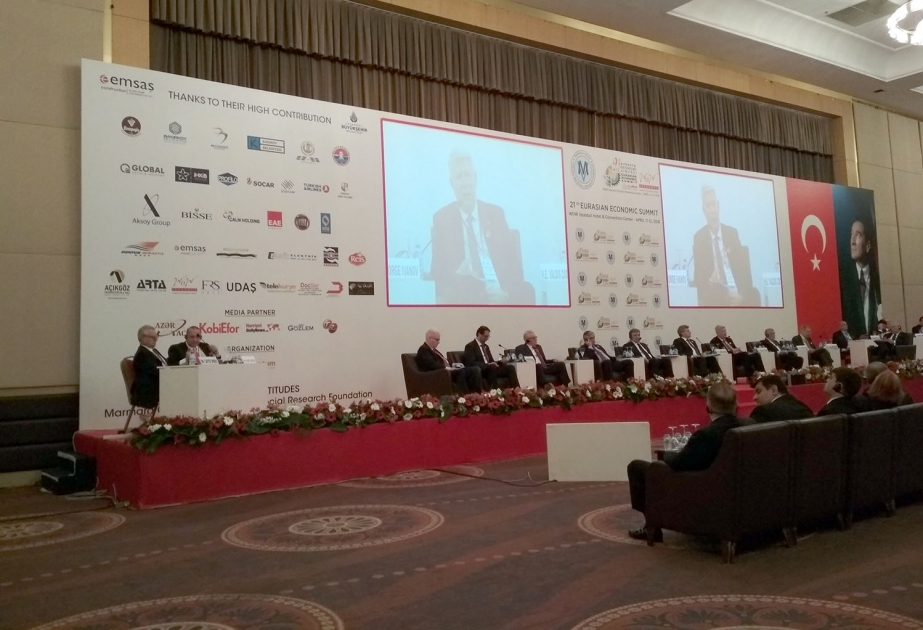 İstanbulda XXI Avrasiya İqtisadi Zirvə toplantısı başa çatıb