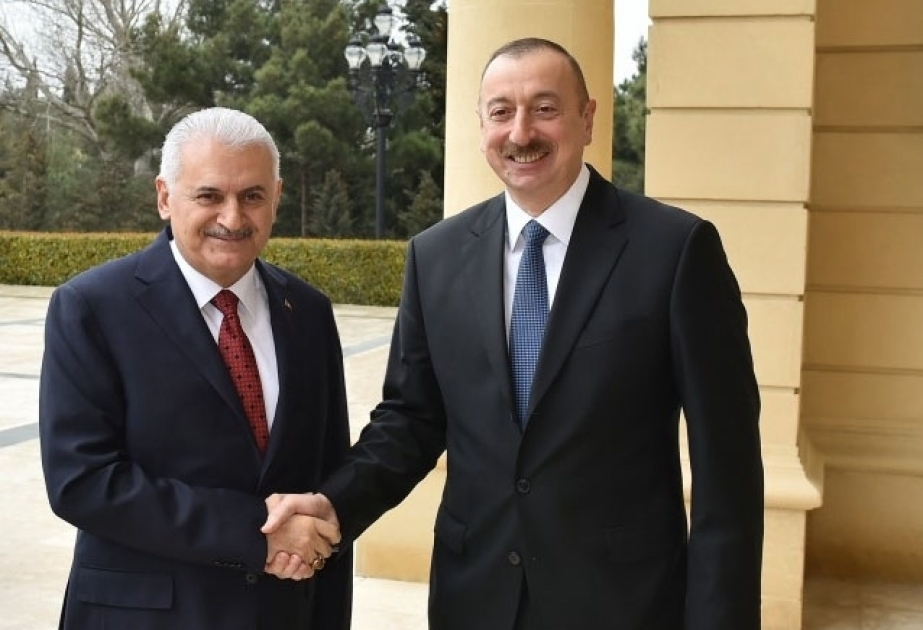 Turkish Prime Minister Binali Yildirim phoned President Ilham Aliyev